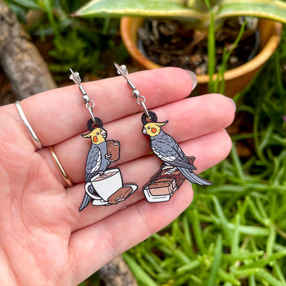 Tiel Tam Slam Wooden Earrings