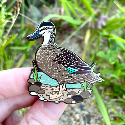 Pacific Black Duck Enamel Pin