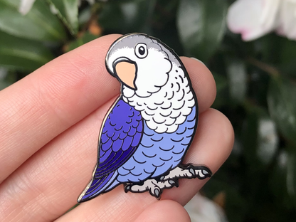 Fischer's Lovebird Enamel Pin