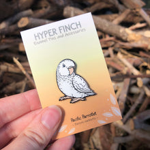 Load image into Gallery viewer, Pacific Parrotlet - White -  Hard Enamel Pin