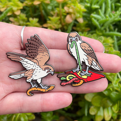 Allens in Talons Enamel Pin Set