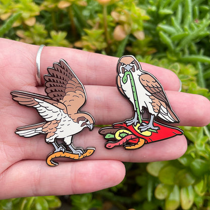 Allens in Talons Enamel Pin Set