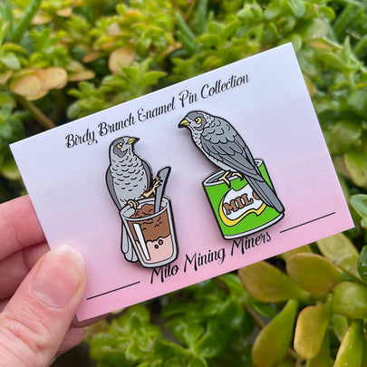 Milo Mining Miners Enamel Pin Set