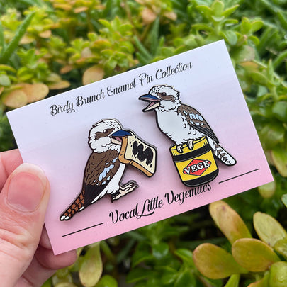 Vocal Little Vegemites Enamel Pin Set