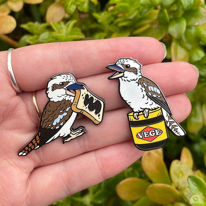 Vocal Little Vegemites Enamel Pin Set