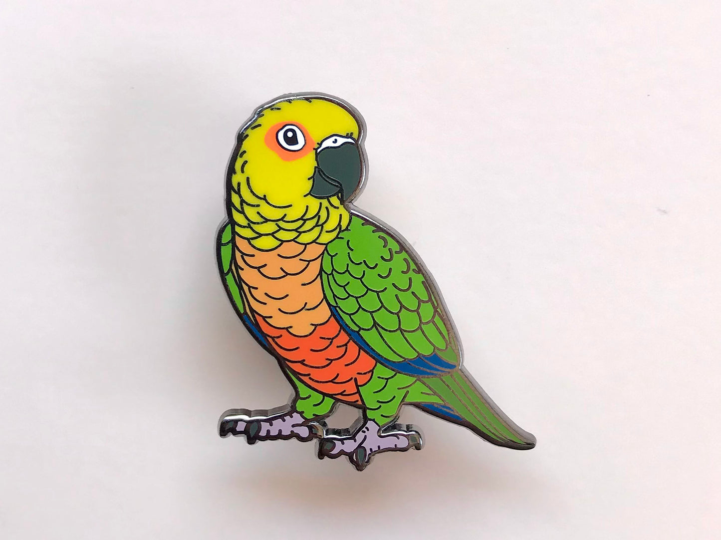 Jenday Conure Enamel Pin