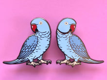 Load image into Gallery viewer, Indian Ringneck (Blue) Hard Enamel Pin