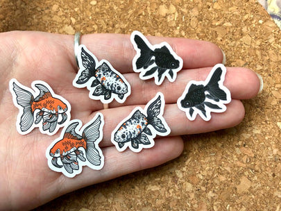 Goldfish Mini Sticker Pack (20 pack)