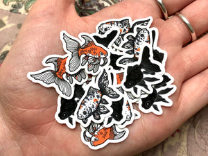 Goldfish Mini Sticker Pack (20 pack)