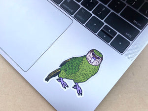 Kakapo Vinyl Sticker