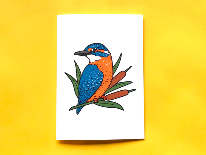 Common Kingfisher Greeting Card