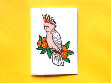 Load image into Gallery viewer, Major Mitchell&#39;s Cockatoo Greeting Card
