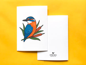 Common Kingfisher Greeting Card
