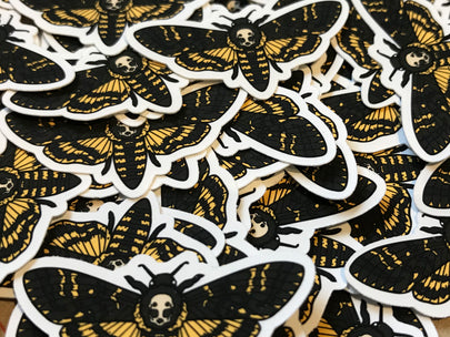 Death's-head Hawkmoth Mini Sticker Pack (20 pack)