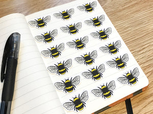 Bumblebee Mini Sticker Pack (20 pack)