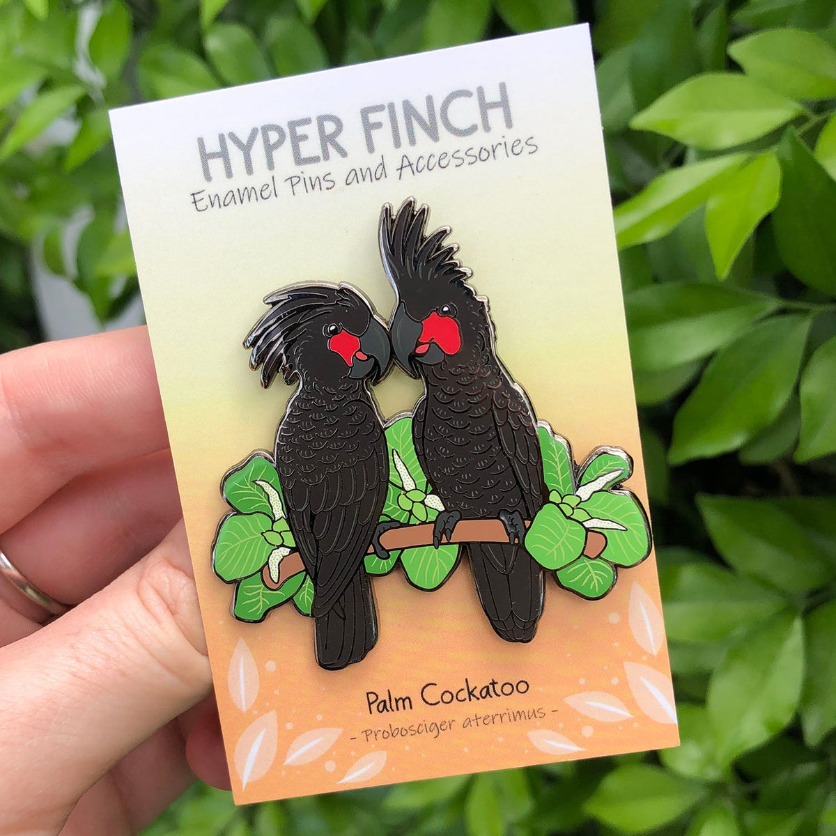 Palm Cockatoos Enamel Pin