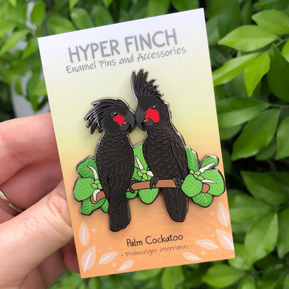 Palm Cockatoos Enamel Pin