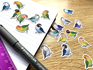 Lovebirds Mini Sticker Pack (20 pack)