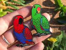 Load image into Gallery viewer, Eclectus Parrot Hard Enamel Pin