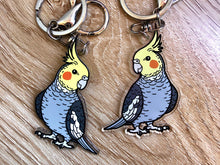 Load image into Gallery viewer, Cockatiel Keychain