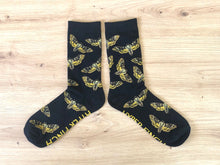 Load image into Gallery viewer, Death Moth Socks