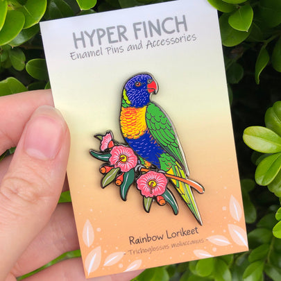 Rainbow Lorikeet Enamel Pin