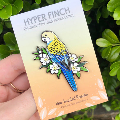 Pale-headed Rosella Enamel Pin