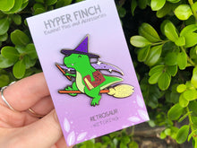Load image into Gallery viewer, Retrosaur Witching Hard Enamel Pin