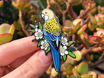 Pale-headed Rosella Enamel Pin