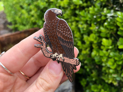 Wedge-tailed Eagle Enamel Pin