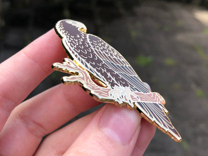 Wedge-tailed Eagle Enamel Pin (Gold Variant)