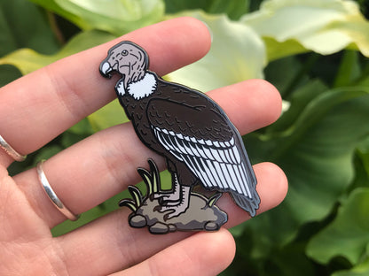 Andean Condor Enamel Pin