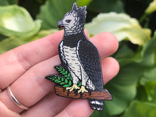 Load image into Gallery viewer, Harpy Eagle Hard Enamel Pin