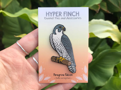 Peregrine Falcon Enamel Pin