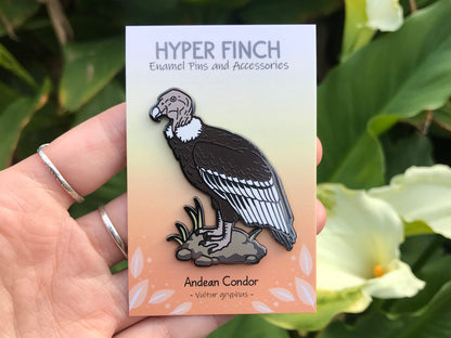 Andean Condor Enamel Pin