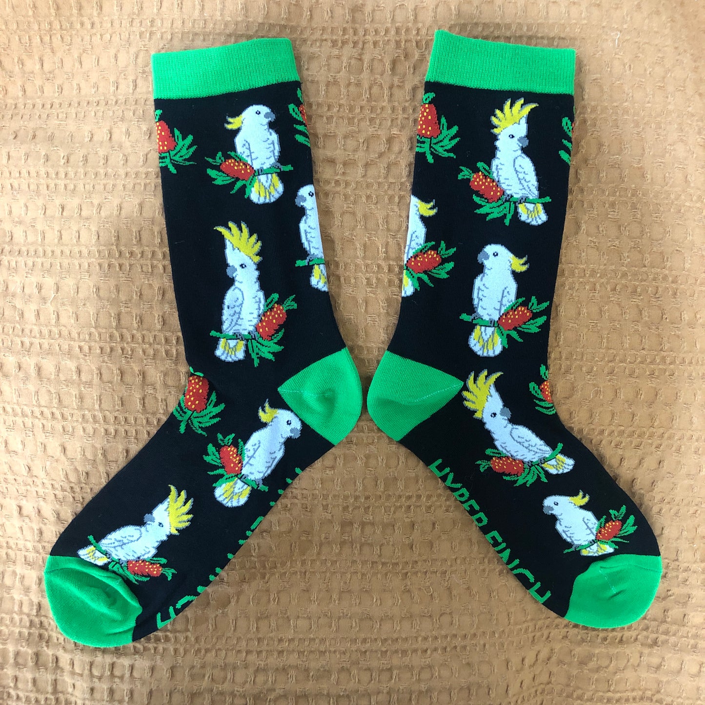 Sulphur-Crested Cockatoo Socks