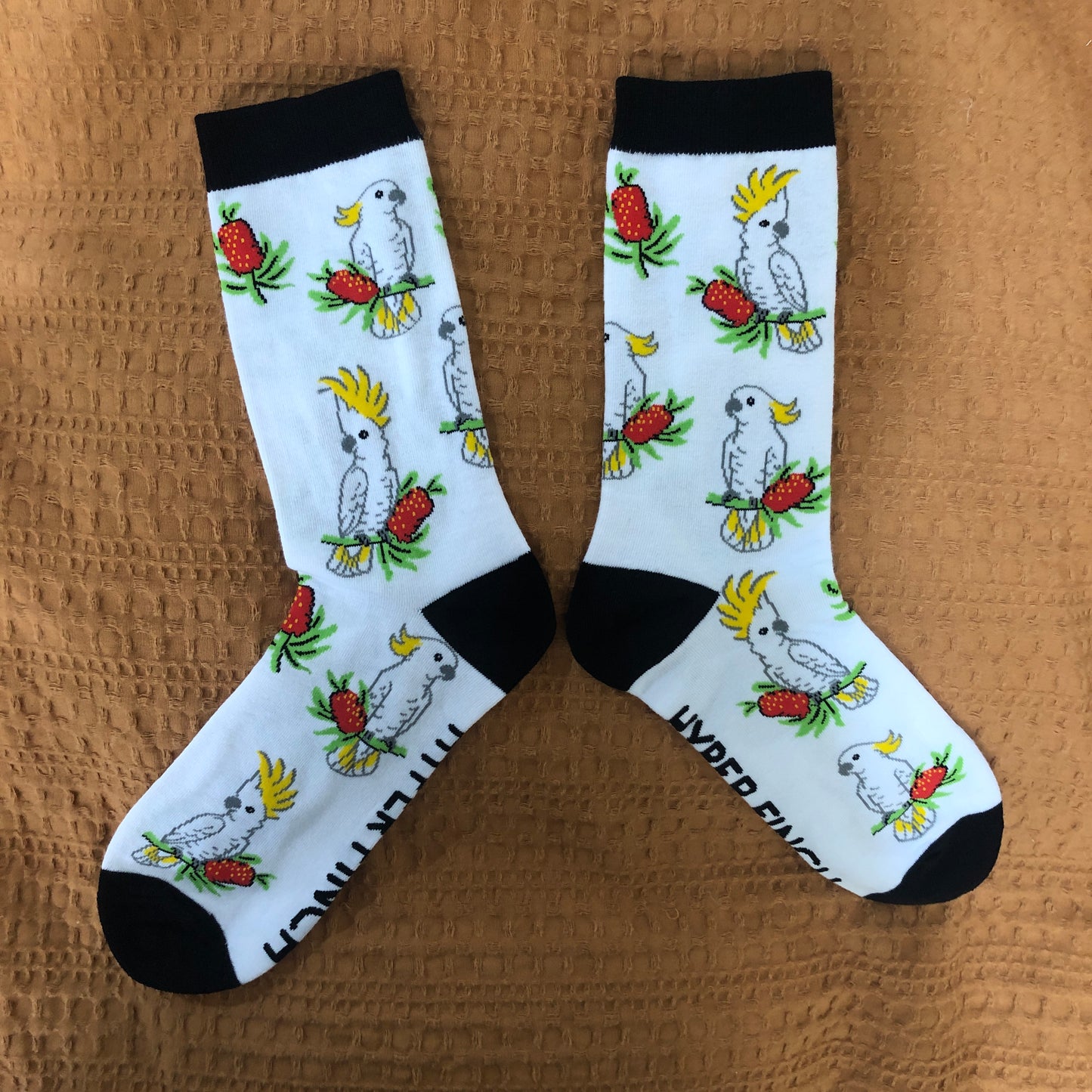 Sulphur-Crested Cockatoo Socks