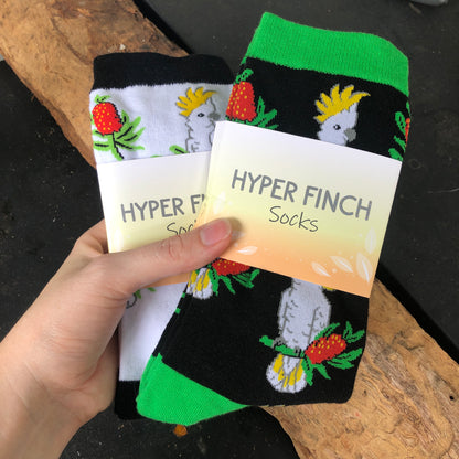 Sulphur-Crested Cockatoo Socks