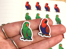 Load image into Gallery viewer, Mixed Eclectus Mini Sticker Pack (20 pack)