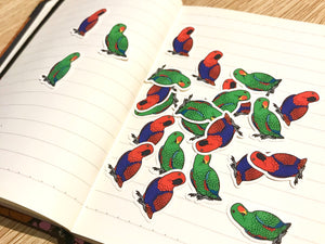 Mixed Eclectus Mini Sticker Pack (20 pack)