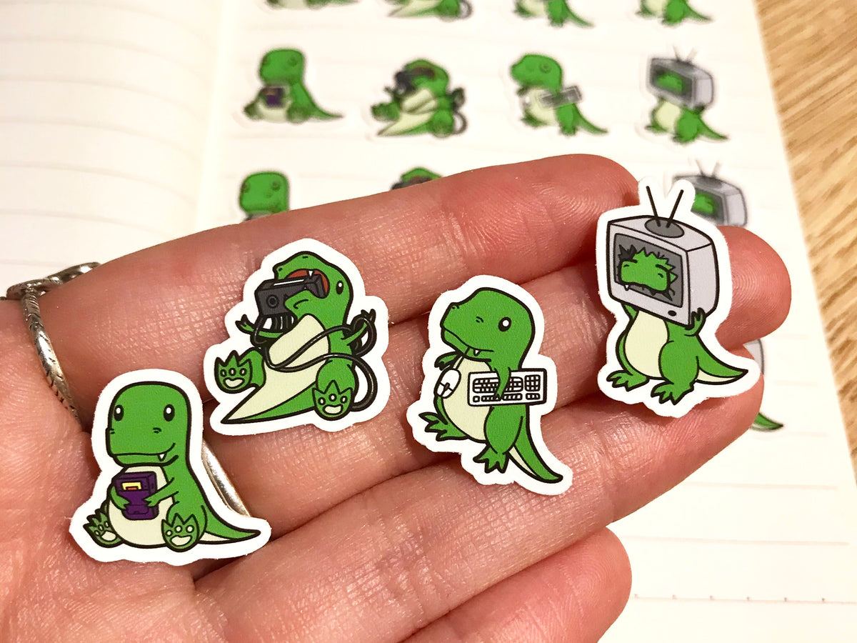 Retrosaur Mini Sticker Pack (20 pack)