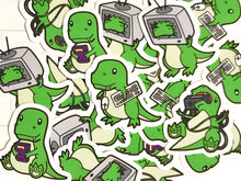 Load image into Gallery viewer, Retrosaur Mini Sticker Pack (20 pack)
