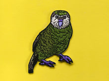 Load image into Gallery viewer, Kakapo Embroidered Iron on Patch