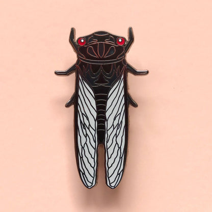 Redeye Cicada Enamel Pin