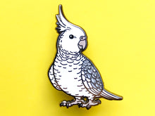 Load image into Gallery viewer, Cockatiel (Whiteface) Hard Enamel Pin