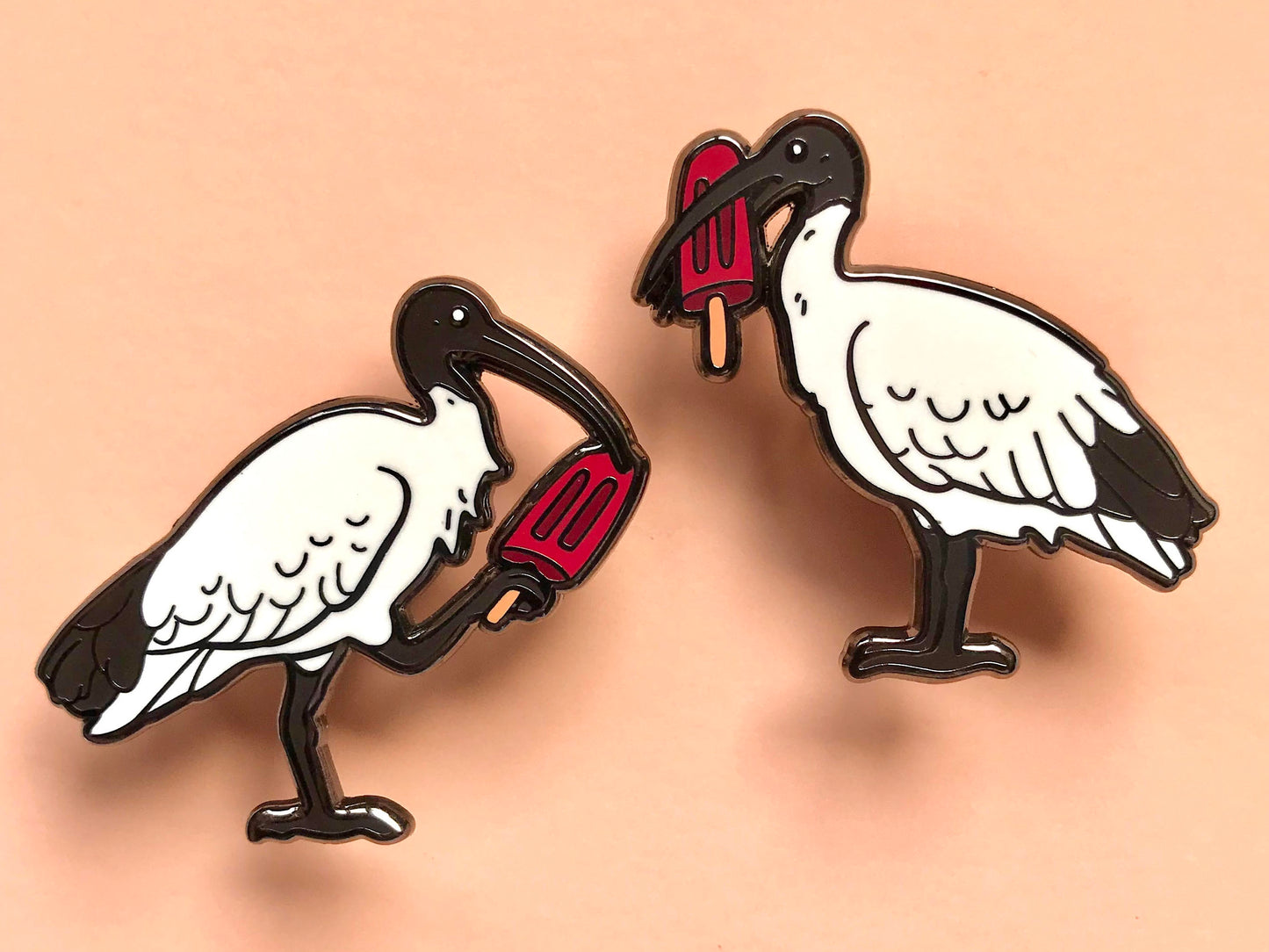 Ibis Icy Pole Instance Enamel Pin Set