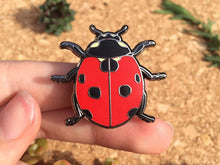 Load image into Gallery viewer, Lady Beetle Hard Enamel Pin