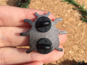 Lady Beetle Hard Enamel Pin