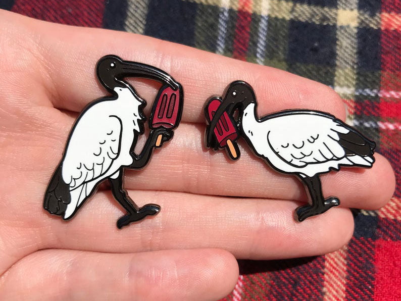 Ibis Icy Pole Instance Enamel Pin Set