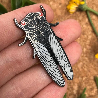 Redeye Cicada Enamel Pin